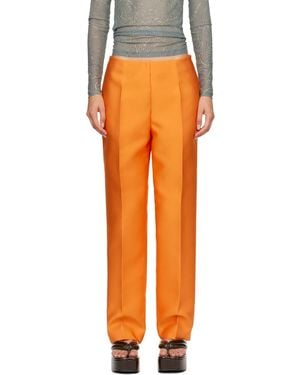 Dries Van Noten Prati Trousers - Orange