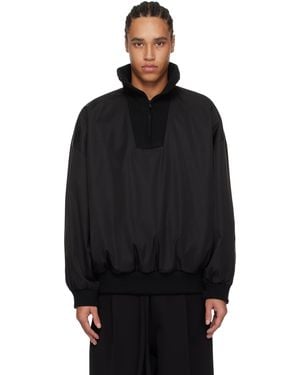 Fear Of God Nylon Wool High Jacket - Black