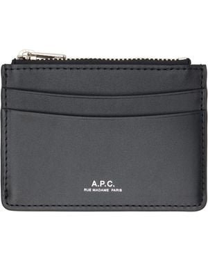 A.P.C. Paris Card Holder - Black