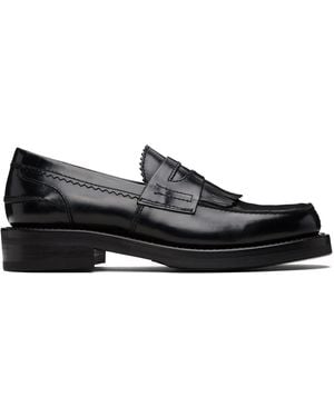 Our Legacy Leather Loafers - Black