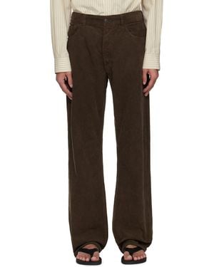 The Row Burt Trousers - Black