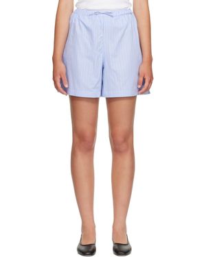 Anine Bing Ramy Shorts - Blue