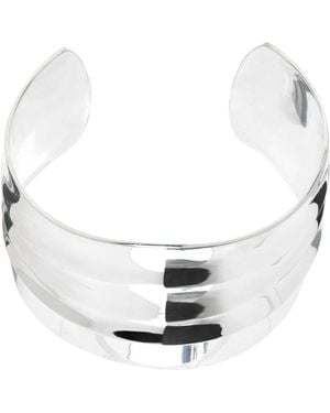 Sophie Buhai Medium Wave Cuff Bracelet - White