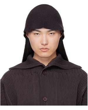Black Homme Plissé Issey Miyake Hats for Men | Lyst