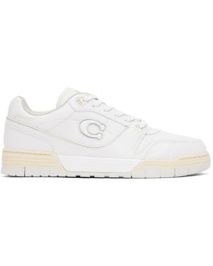 COACH ホワイト Soho スニーカー - ブラック