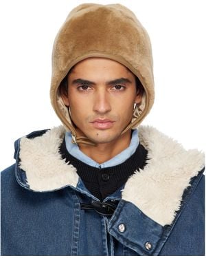 Acne Studios Shearling Hat - Blue