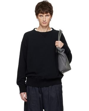 Maison Margiela Cotton Sweatshirt - Black