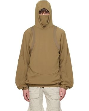 Uncertain Factor Khaki Grude Patrol Hoodie - Natural