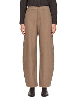 YMC Pantalon Like A Taupe - Marron