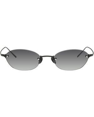 AKILA Lunettes De Soleil Io Noires Exclusives À Ssense
