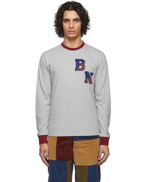 Noah Baracuta Edition Ringer T-Shirt - Gray