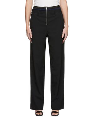 Dion Lee Ssense Exclusive Layered Trousers - Black