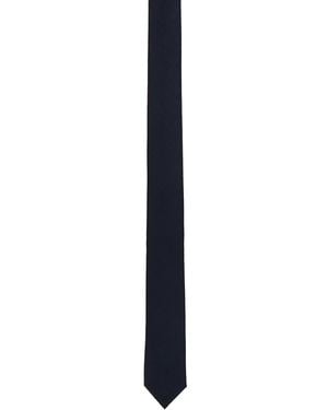 Thom Browne Twill Classic Tie - Blue