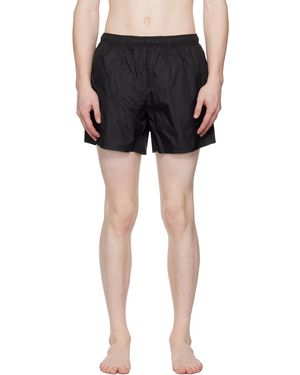 Our Legacy Drape Tech Swim Shorts - Black