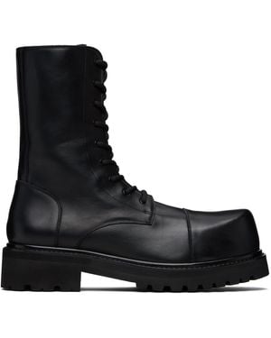 Vetements Stomp Compact Boots - Black