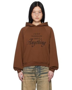 PRAYING Passion Hoodie - Brown