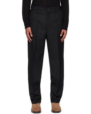 Filippa K ブラック Mateo トラウザーズ