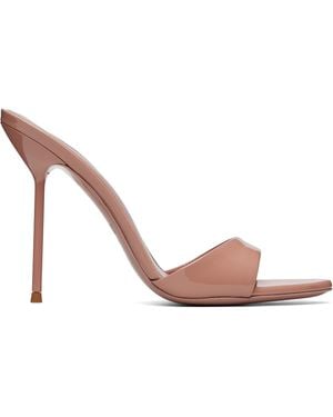 Paris Texas Lidia Mule 105 Heeled Sandals - Pink