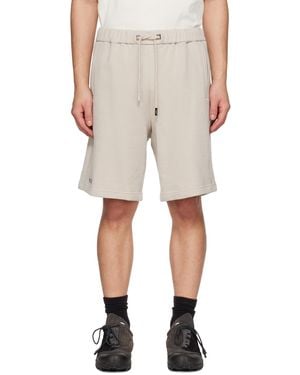 WOOYOUNGMI Beige Drawstring Shorts - Natural