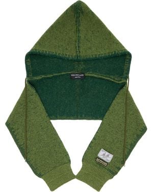 B.B. Wallace Blake Hood Scarf - Green