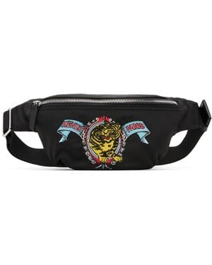 KENZO Paris Jumping Tiger' Belt Bag - Black