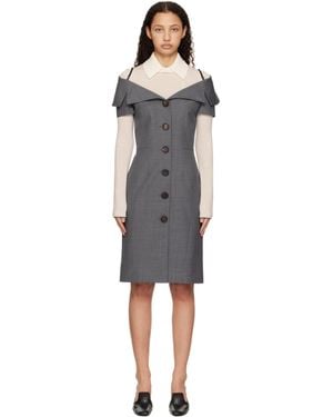Shushu/Tongシュシュトン完売品 グレーワンピース UK10サイズ グレー（灰色）系 SHUSHU TONG(シュシュトング) ワンピース