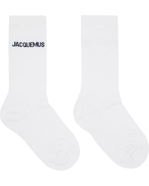 Jacquemus Les Classiques 'The Socks - White