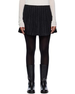 THE GARMENT Richard Tennis Miniskirt - Black