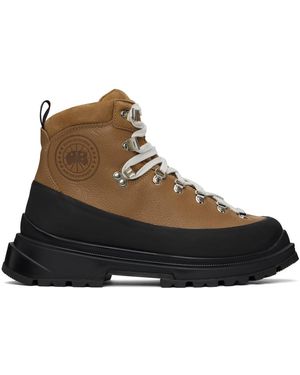 Canada Goose Tan Journey Boots - Black