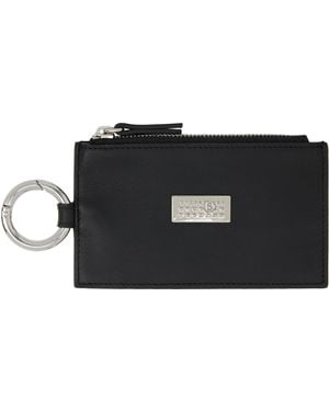 MM6 by Maison Margiela ブラック Ring レザー 財布