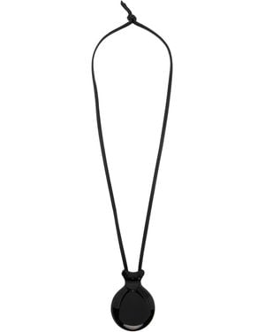 Lemaire Castanet Mirror Necklace - Metallic