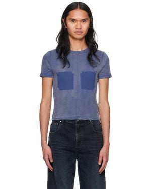 【関税込み】Dion Lee ホワイト シュランケン リベット Tシャツ メンズ Dion Lee Tシャツ (半袖) | オンラインセールは最大66