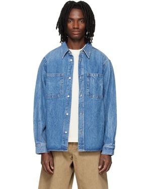 Agolde Craven Denim Shirt - Blue