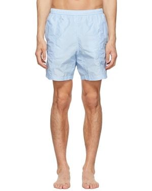 Ami Paris Ami De Cœur Swim Shorts - Blue
