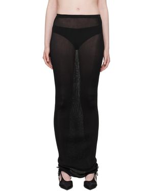 Nensi Dojaka Tube Maxi Skirt - Black