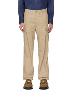 Beams Plus Military Cargo Trousers - Blue