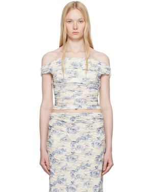 Bec & Bridge Off- & Riva Off Shoulder Top - Multicolour