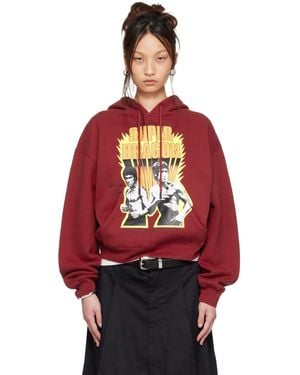 Lu'u Dan Bruce Lee X Lựu Đạn Heavy Weight Gym Hoodie - Red
