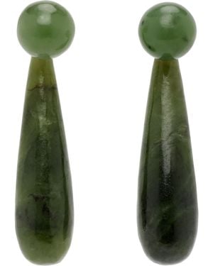 Sophie Buhai Small Angelika Earrings - Green