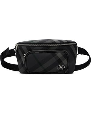 Burberry Sac-Ceinture Ml Gris - Noir