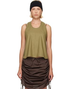 Baserange Apron Top - Green