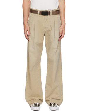 KAMIYA Pantalon Chino Droit - Neutre
