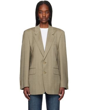 Filippa K トープ Tailored Herringbone テーラードジャケット - ナチュラル