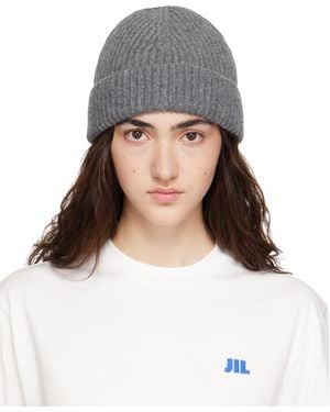 Jil Sander Wool Beanie - Grey