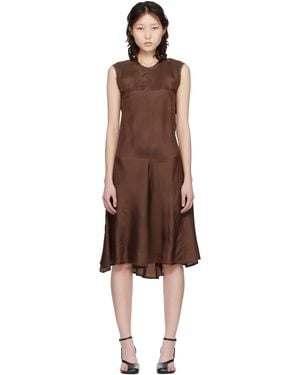 Renaissance Renaissance Ziggy Midi Dress - Black