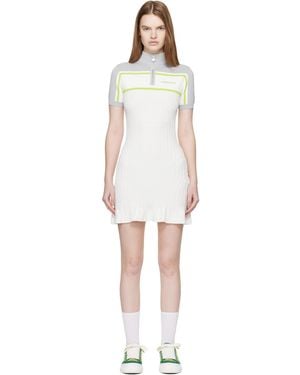 CASABLANCA Tennis Polo Minidress - Black