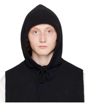 Juun.J Wool Balaclava - Black