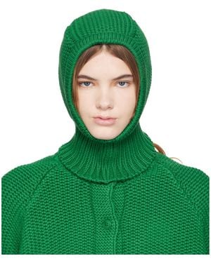 YMC Cotton Balaclava - Green