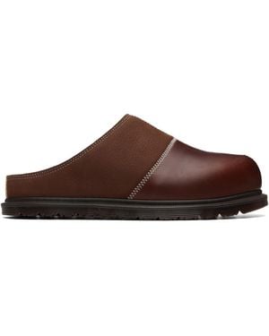 Dr. Martens San Patchwork Loafers - Brown