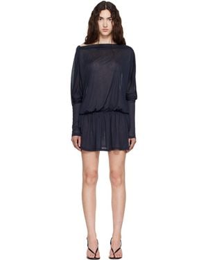 Belle Anna Alder Minidress - Blue